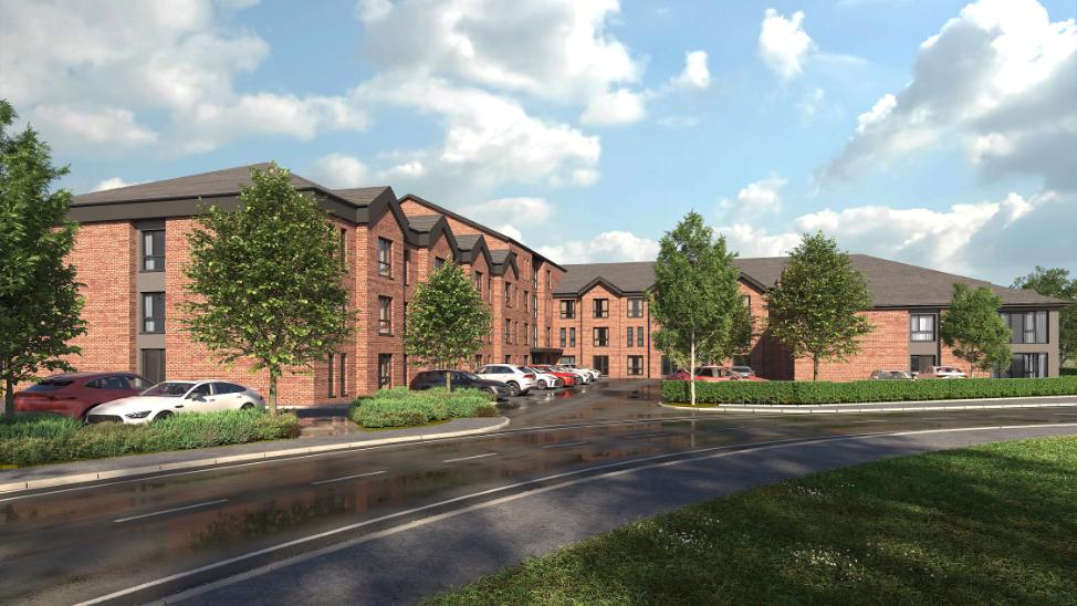 Spencer Grange Care Home CGI